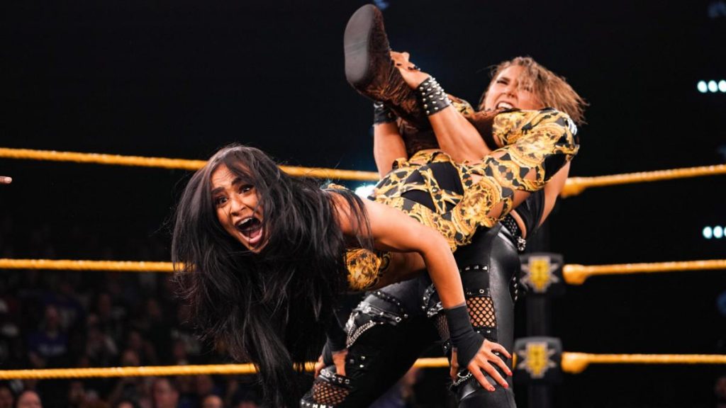 Rhea Ripley tortures Aliyah