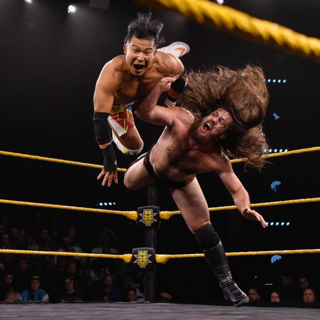 Cameron Grimes and Kushida