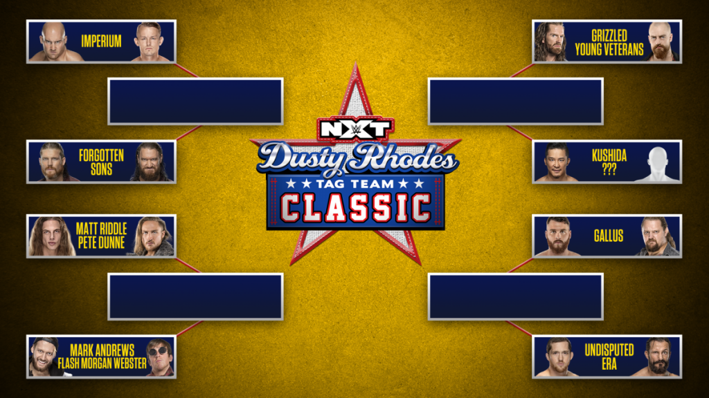 Dusty Rhodes Tag Team Classic brackets