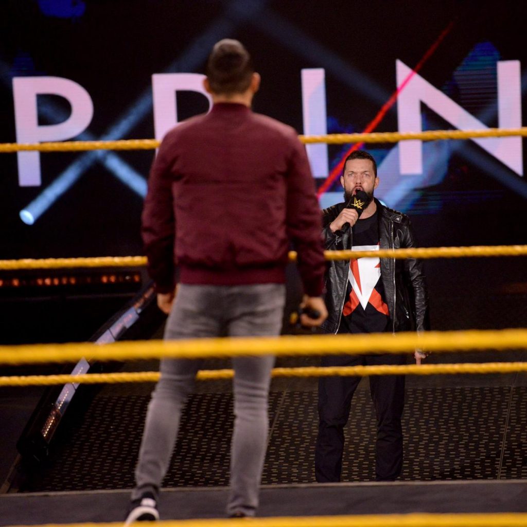 Johnny Gargano and Finn Balor