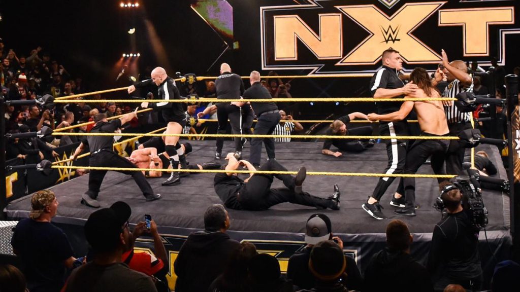 Undisputed ERA and Imperium brawl