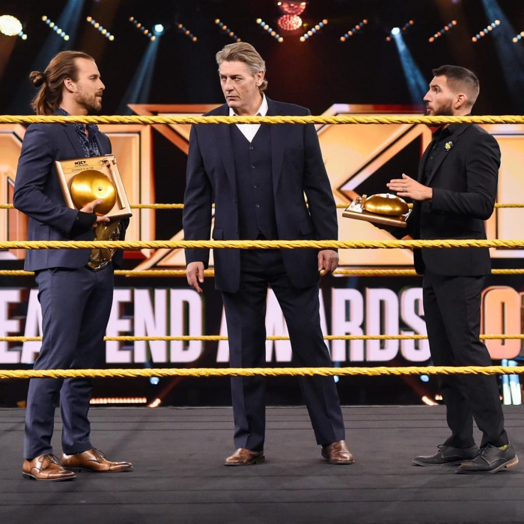 William Regal presets Rivalry of the Year to Johnny Gargano and Adam Cole