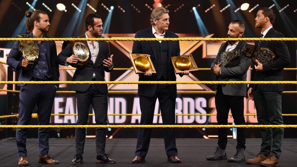 William Regal presents Tag Team of the Year to Undisputed ERA
