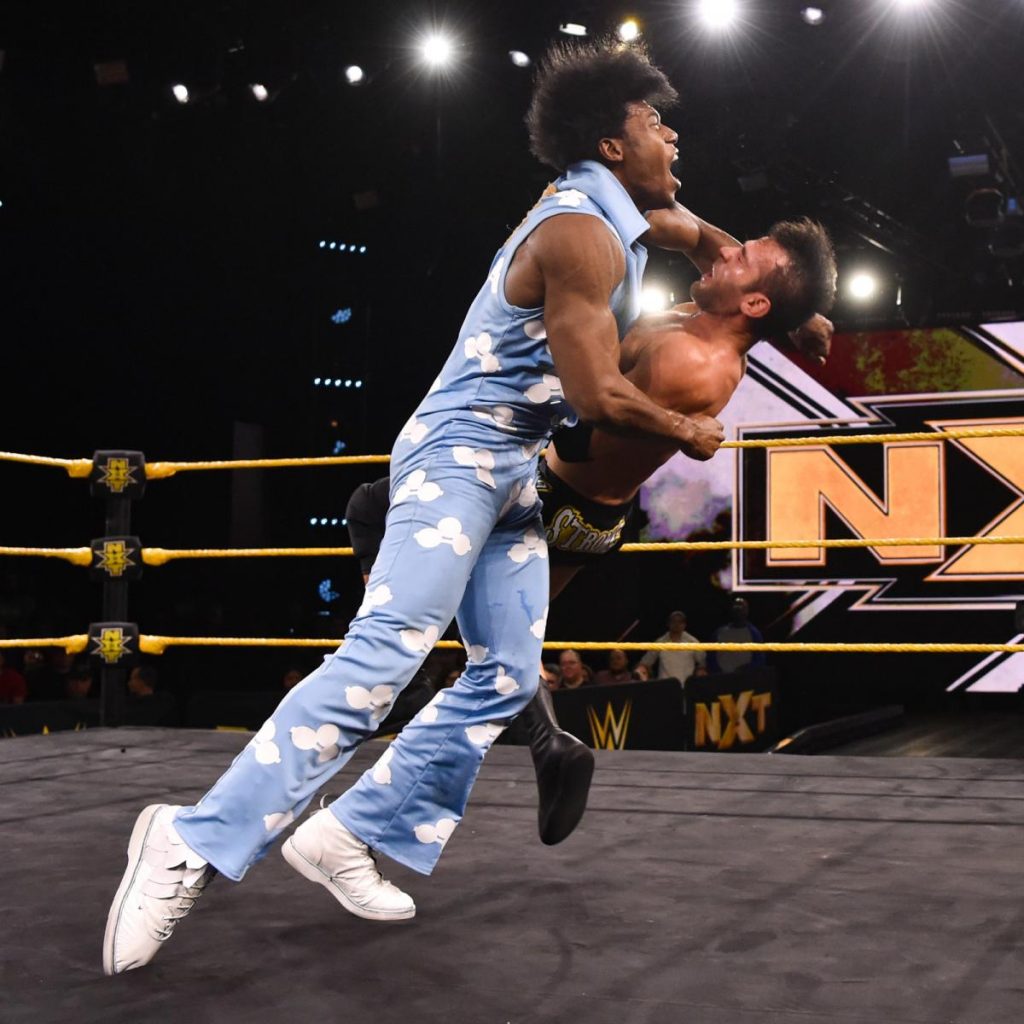 Velveteen Dream and Roderick Strong