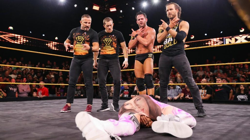 Undisputed ERA stand over Velveteen Dream 