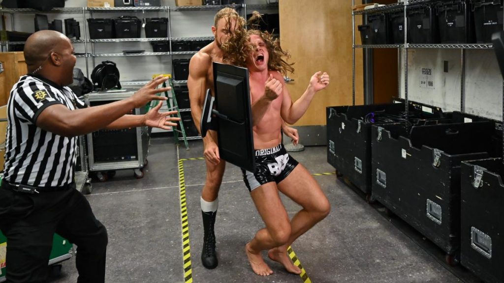 Timothy Thatcher attacks Matt Riddle