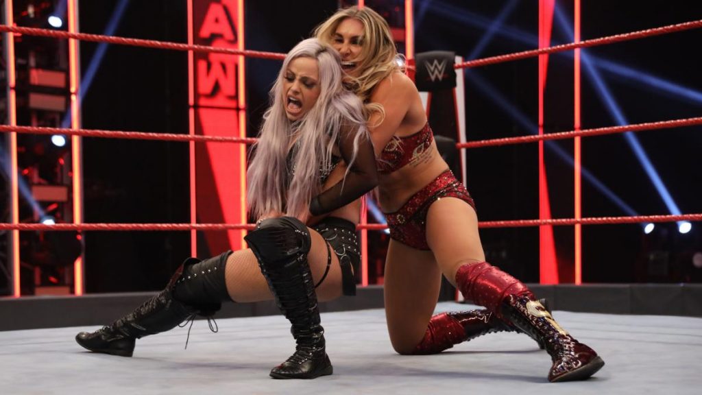 Charlotte Flair controls Liv Morgan
