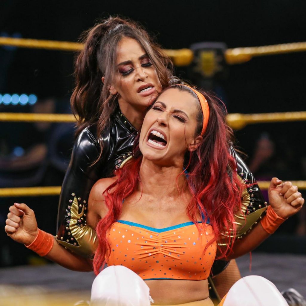 Aliyah controls Santana Garrett