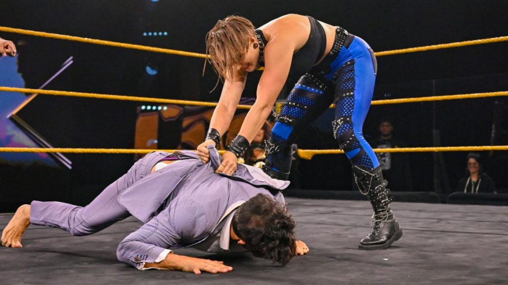 Rhea Ripley gets her hands on Robert Stone
