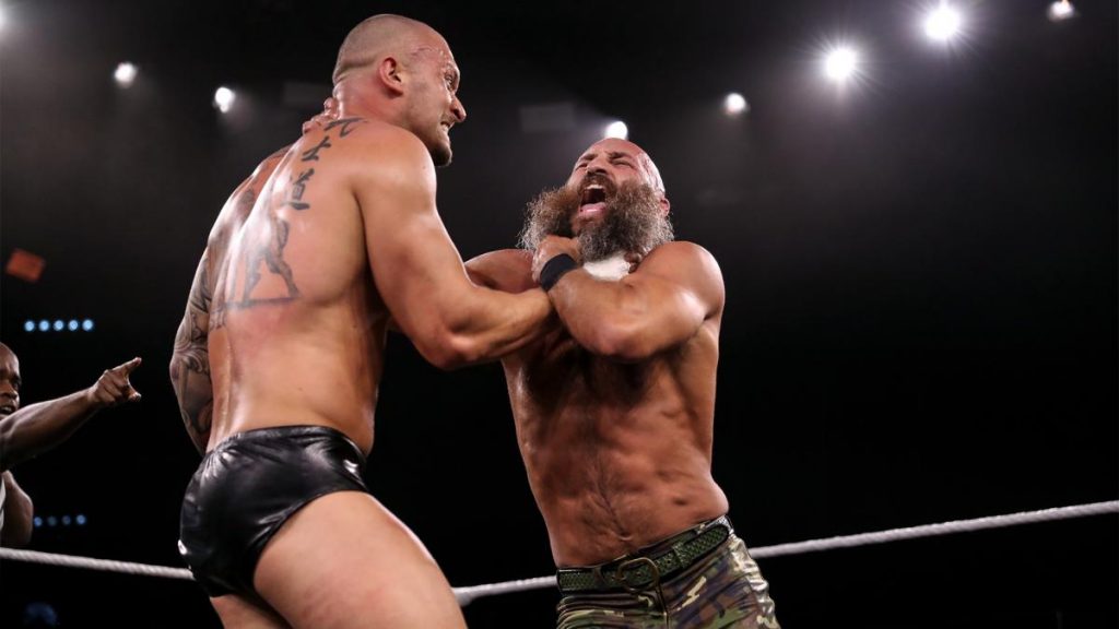 Karrion Kross chokes Tommaso Ciampa