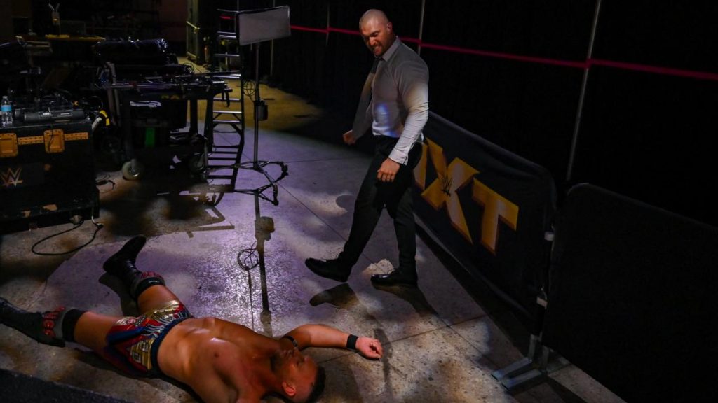 Karrion Kross leaves Dijakovic laying