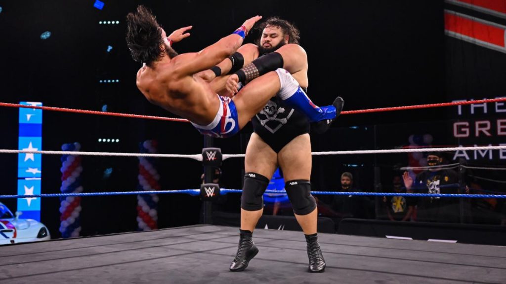 Bronson Reed and Tony Nese