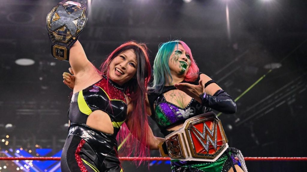 Io Shirai and Asuka close out the Great American Bash