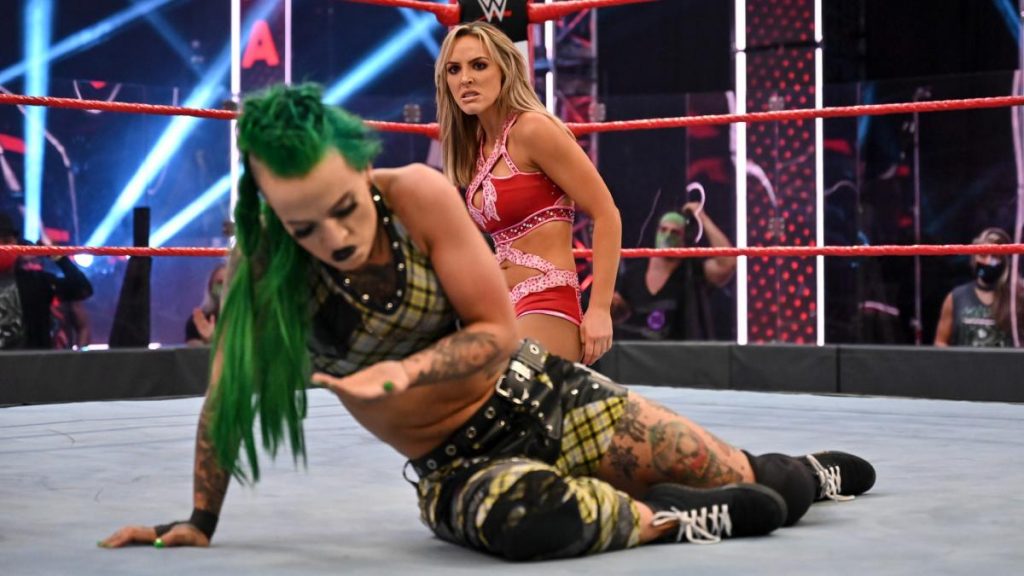 Ruby Riott and Peyton Royce