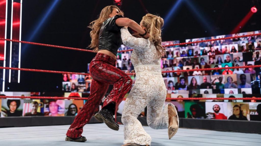 Mickie James knocks down Natalya