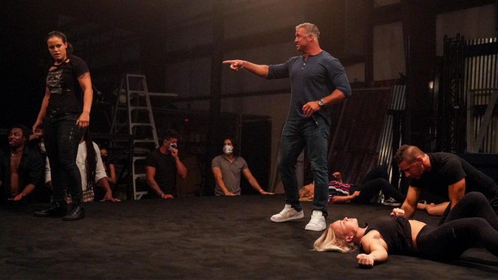 Shane McMahon introduces Shayna Baszler on RAW Underground