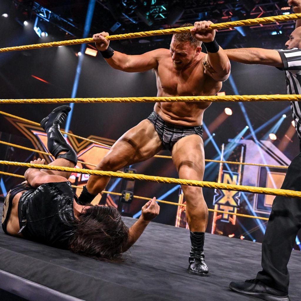 Ridge Holland stamps on Cameron Grimes