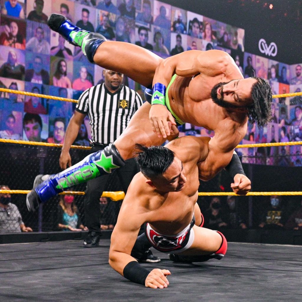 Jake Atlas takes down Tony Nese