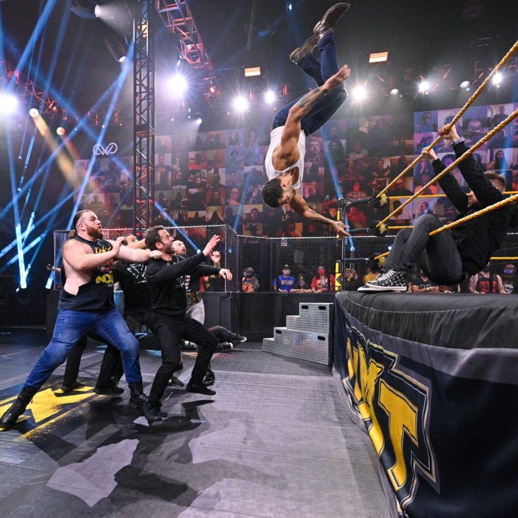 Breezango join the tag team brawl