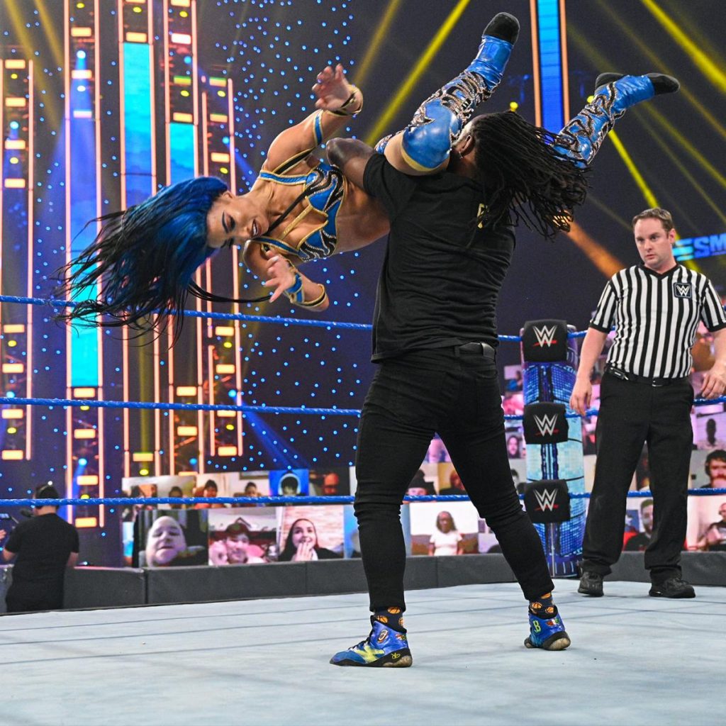 Sasha Banks and Reginald