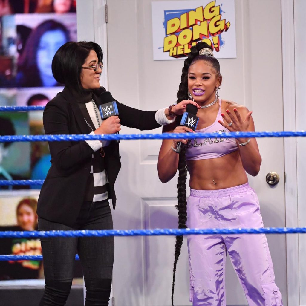Bayley and Bianca Belair