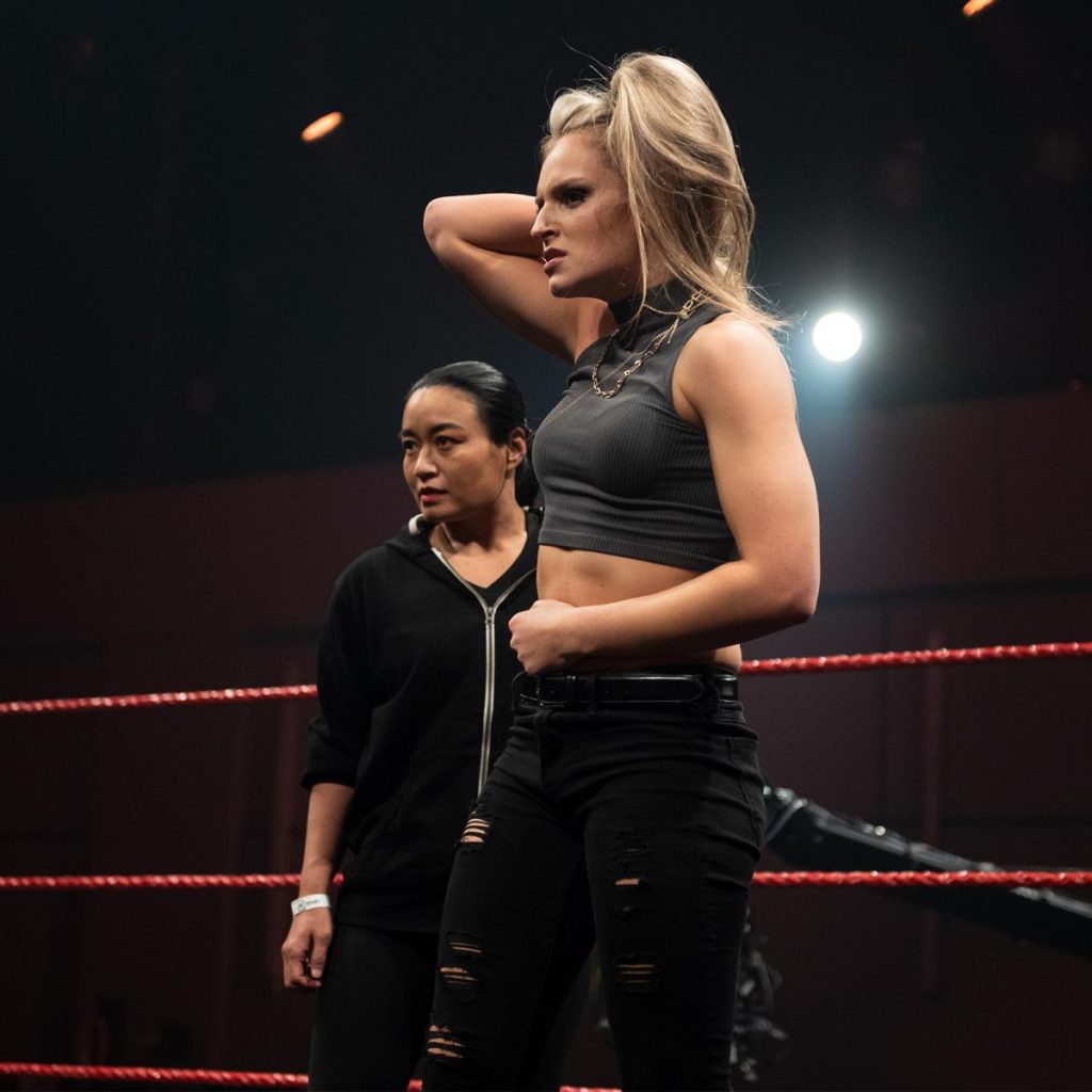 Millie McKenzie and Meiko Satomura