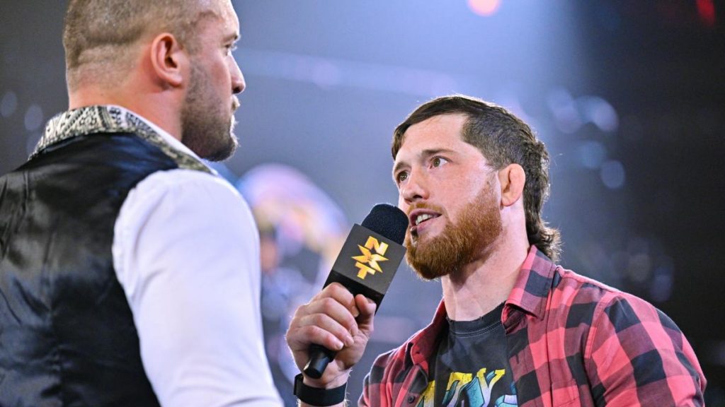 Kyle O'Reilly tells Karrion Kross he wants a title match