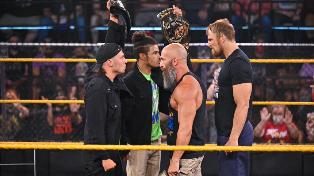 MSK face to face with Tommaso Ciampa and Timothy Thatcher