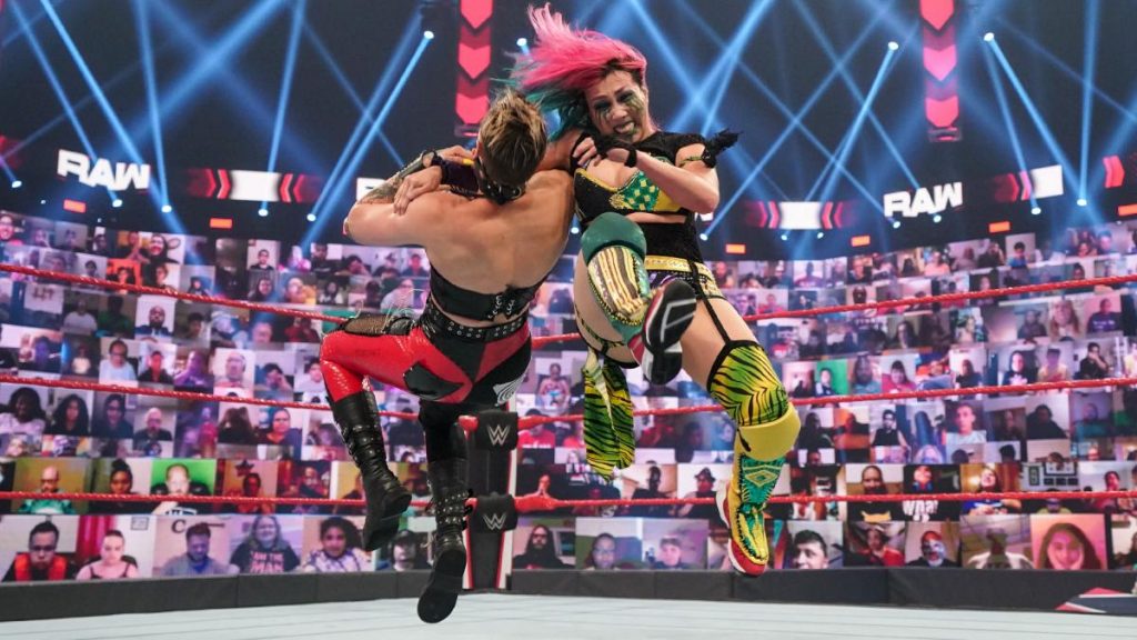 Asuka and Rhea Ripley