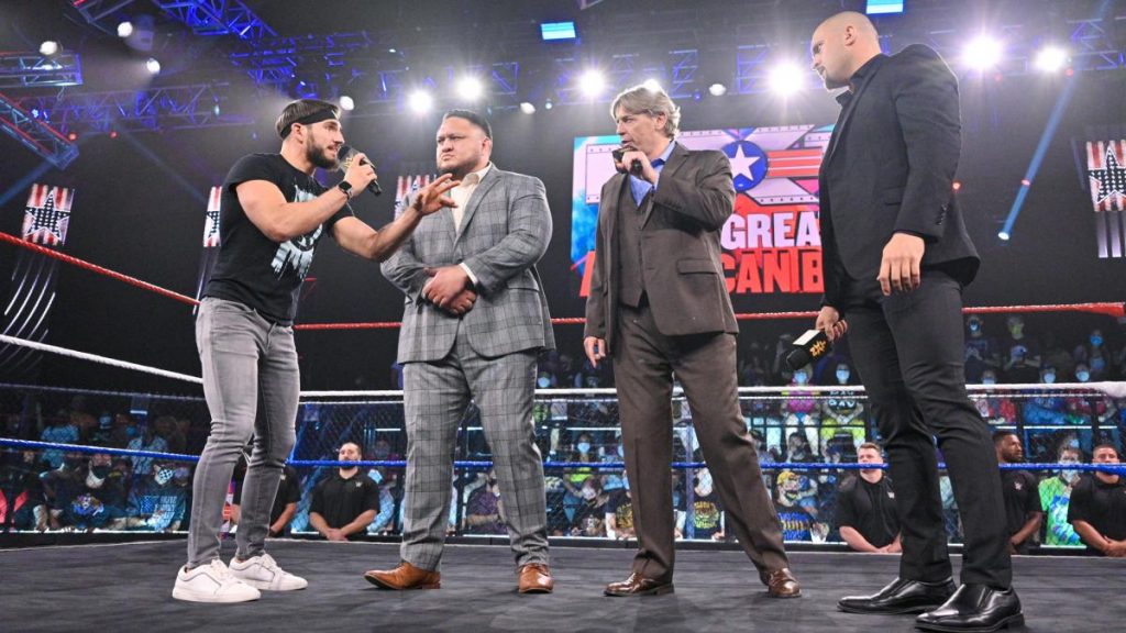 Johnny Gargano, Samoa Joe, William Regal, Karrion Kross