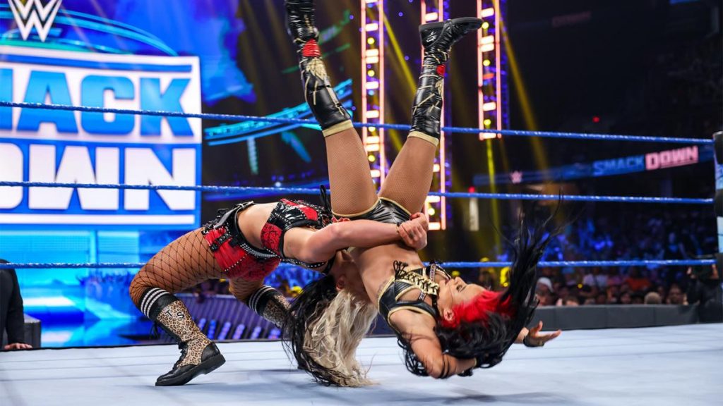 Toni Storm debuts against Zelina Vega