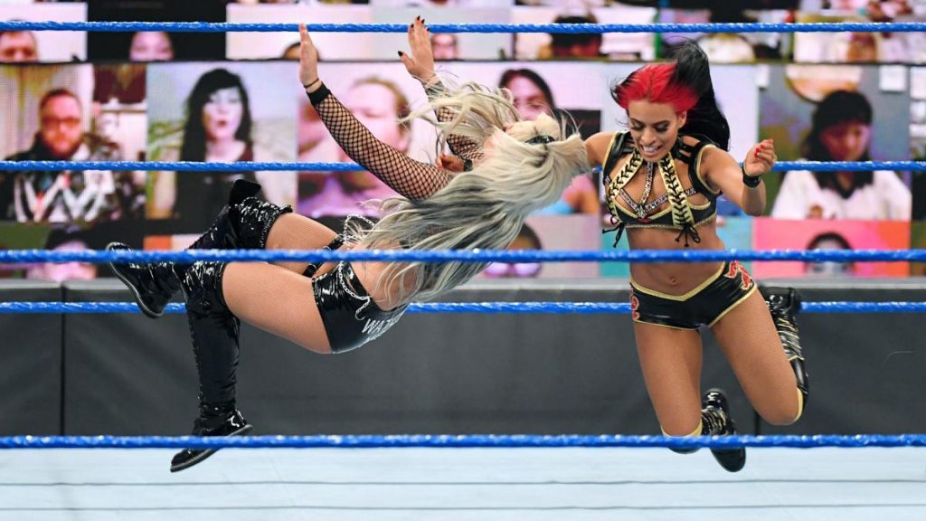 Zelina Vega takes down Liv Morgan