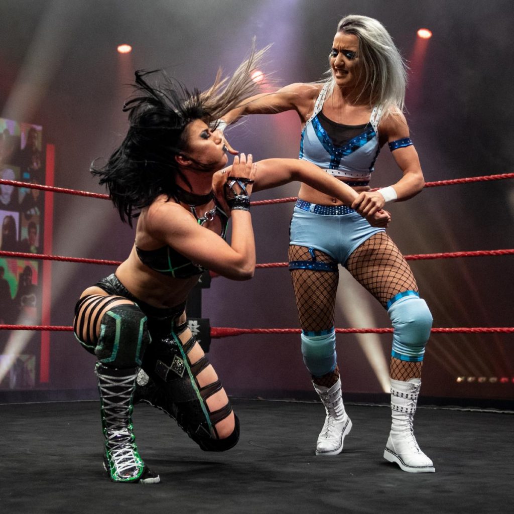 Xia Brookside and Blair Davenport