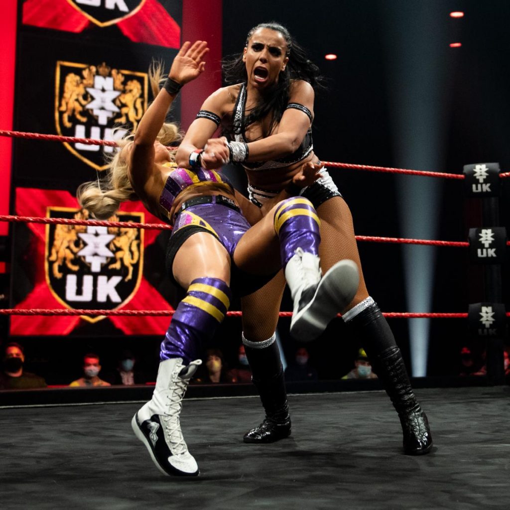 Amale takes down Myla Grace