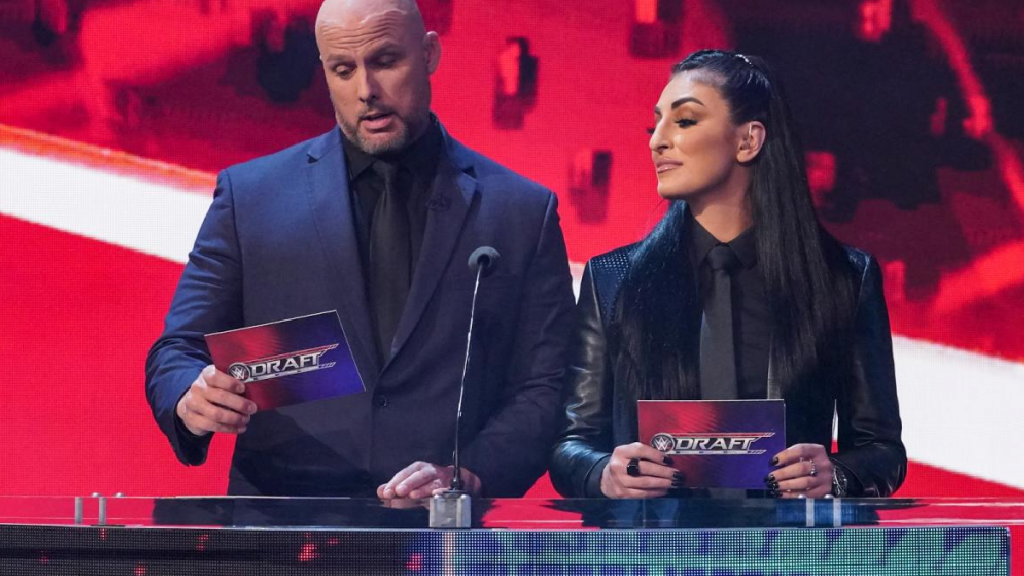 Adam Pearce and Sonya Deville make the draft picks