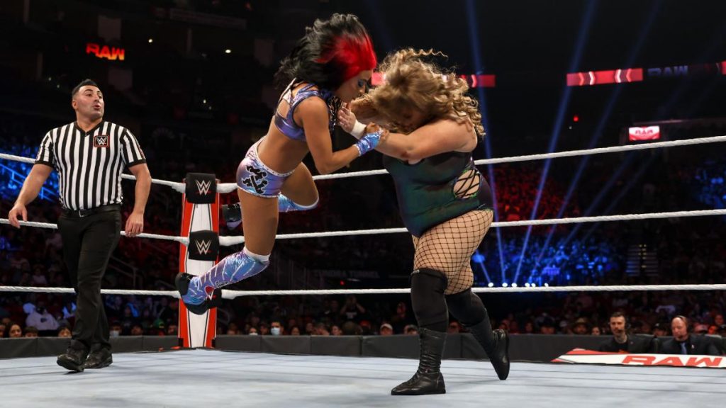 Doudrop shoves Zelina Vega