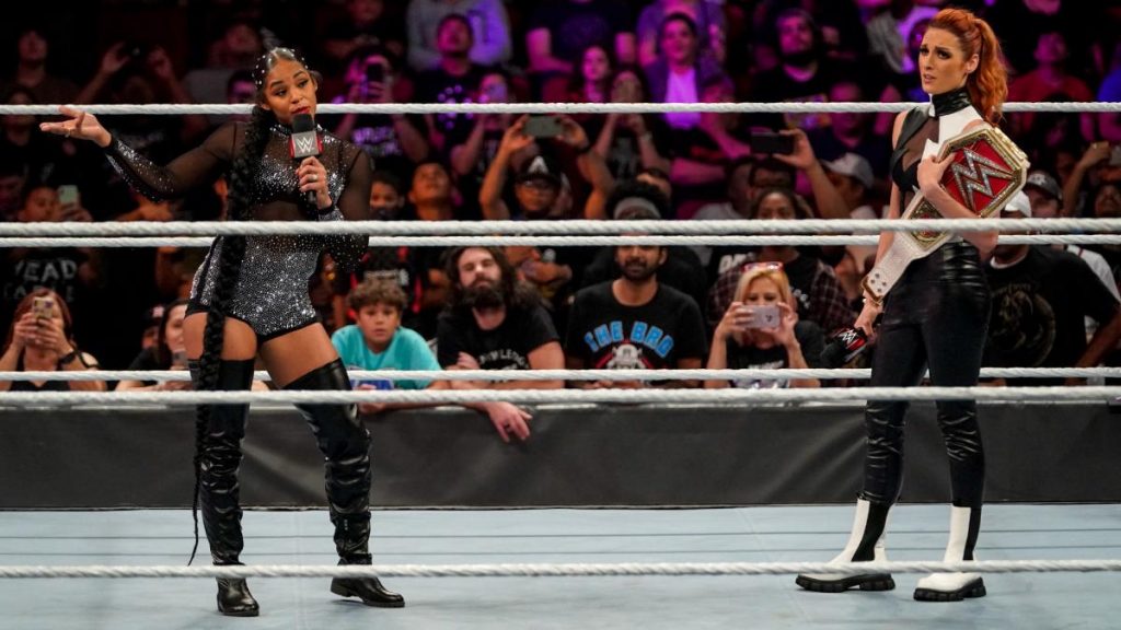 Bianca Belair and Becky Lynch