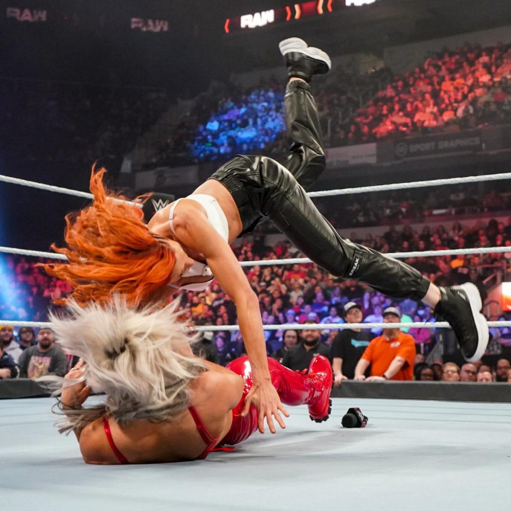 Liv Morgan takes down Becky Lynch