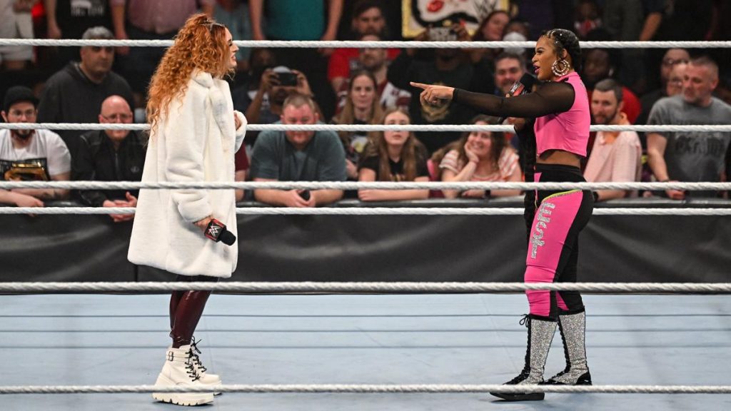 Becky Lynch and Bianca Belair