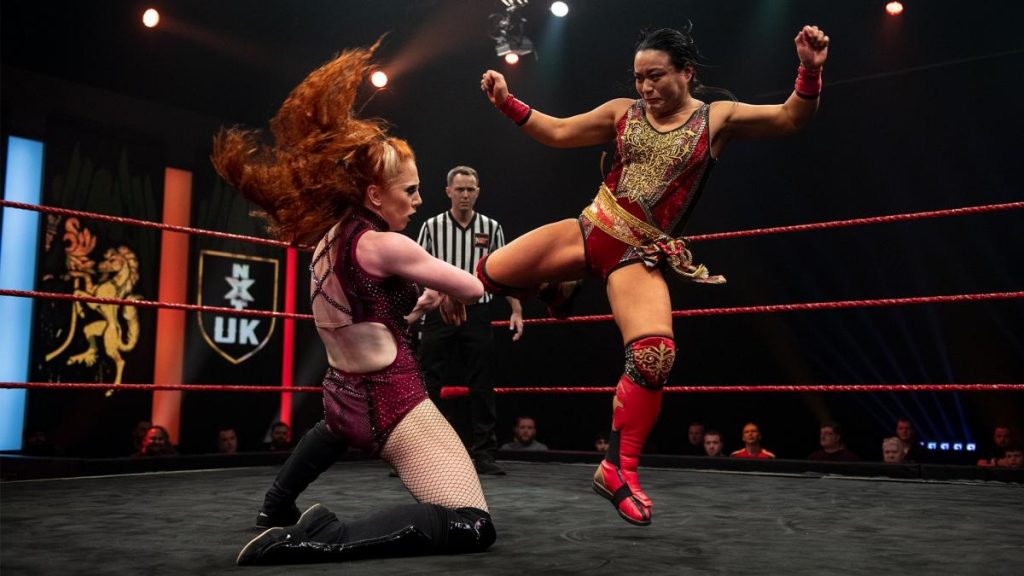 Meiko Satomura kicks Isla Dawn